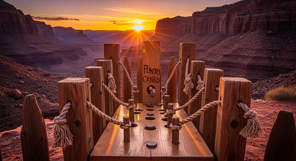 Canyon Drop plinko game