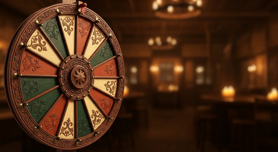 Sheriff's Wheel prize wheel game